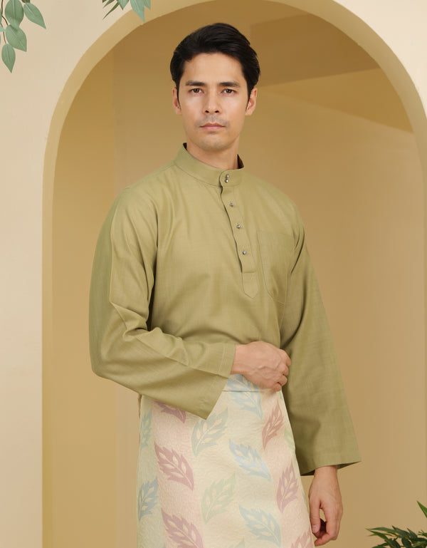BAJU MELAYU ANDRE (MOSS GREEN)